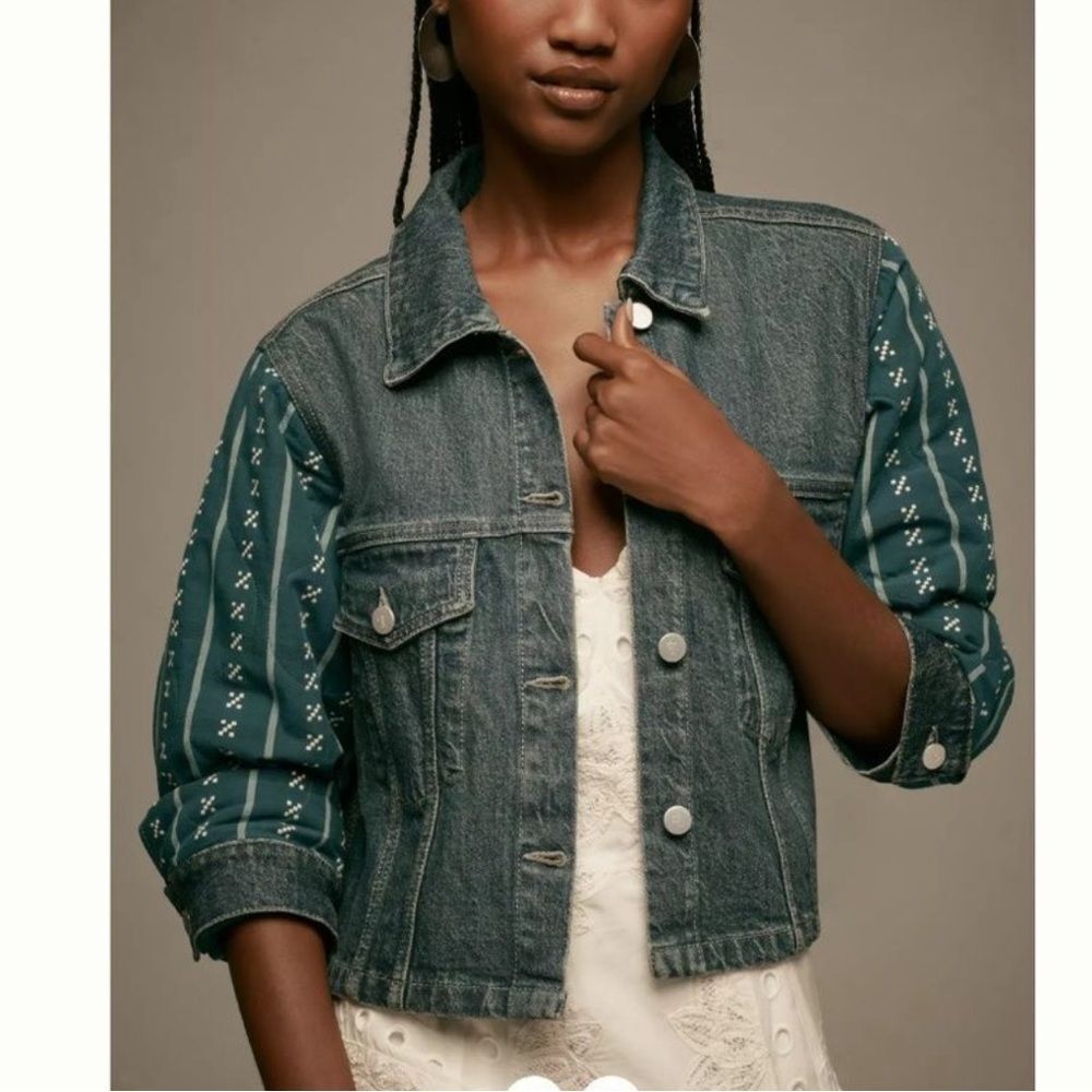 Anthropologie Pilcro Crafted Sleeve Jacket!